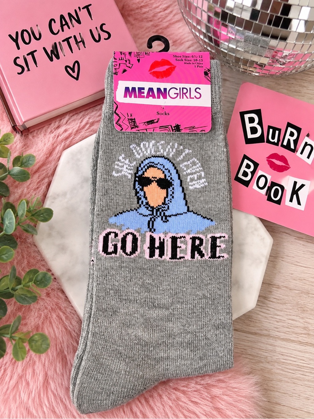 NEW WITH TAGS 🎀 Mean Girls Socks 🩷